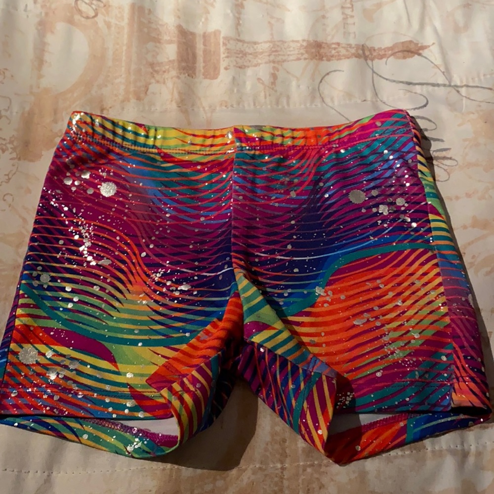 Danskin Now Rainbow Shorts